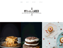 Tablet Screenshot of mylittlelarder.com